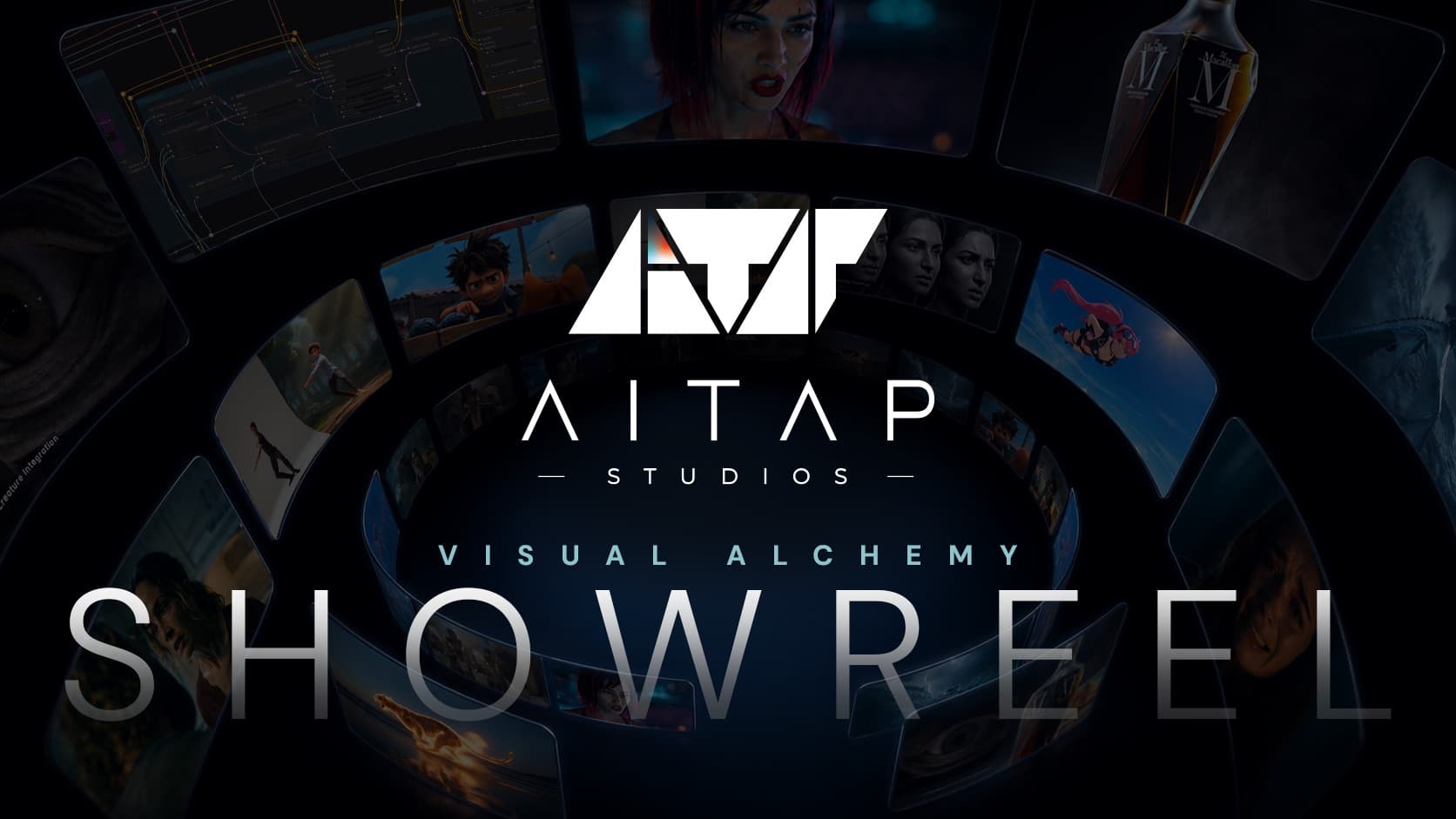 AiTAP Studios 2026 showreel title card